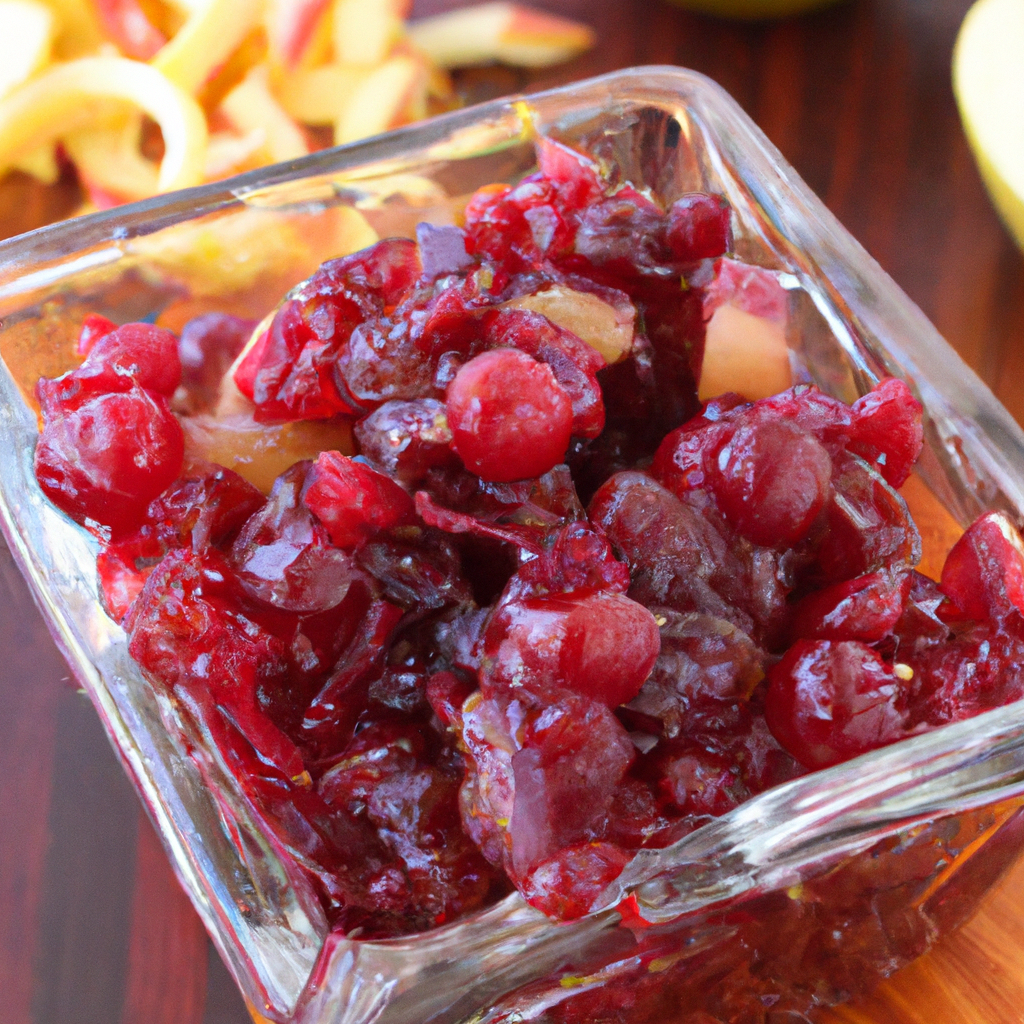 Cranberry Apple Relish