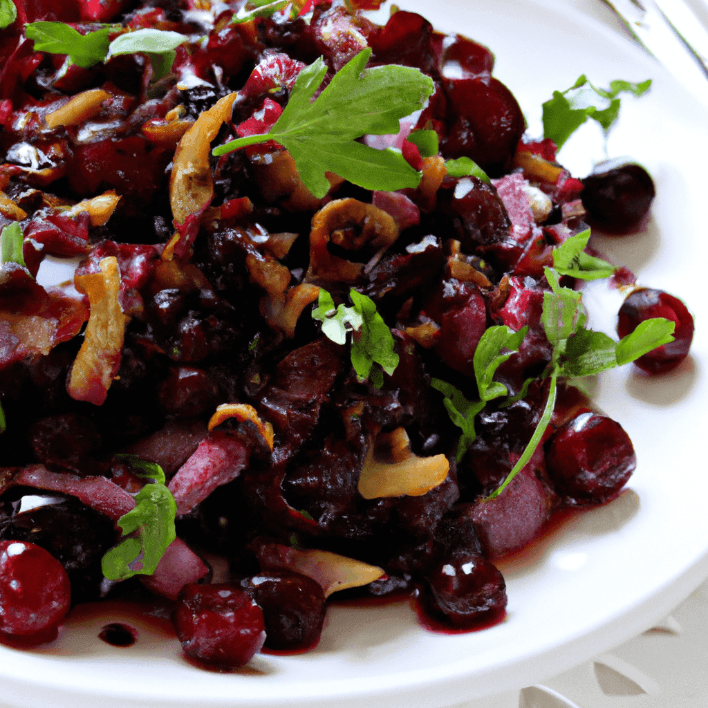 Cranberry Balsamic Vinaigrette with a Twist