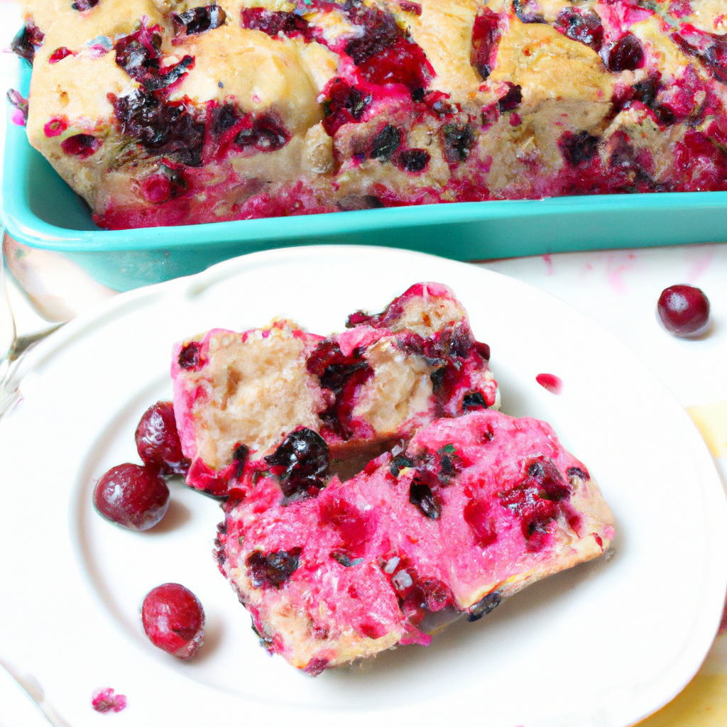 Cranberry Polka Dot Quick Bread Representation of a cookedCranberry Polka Dot Quick Bread