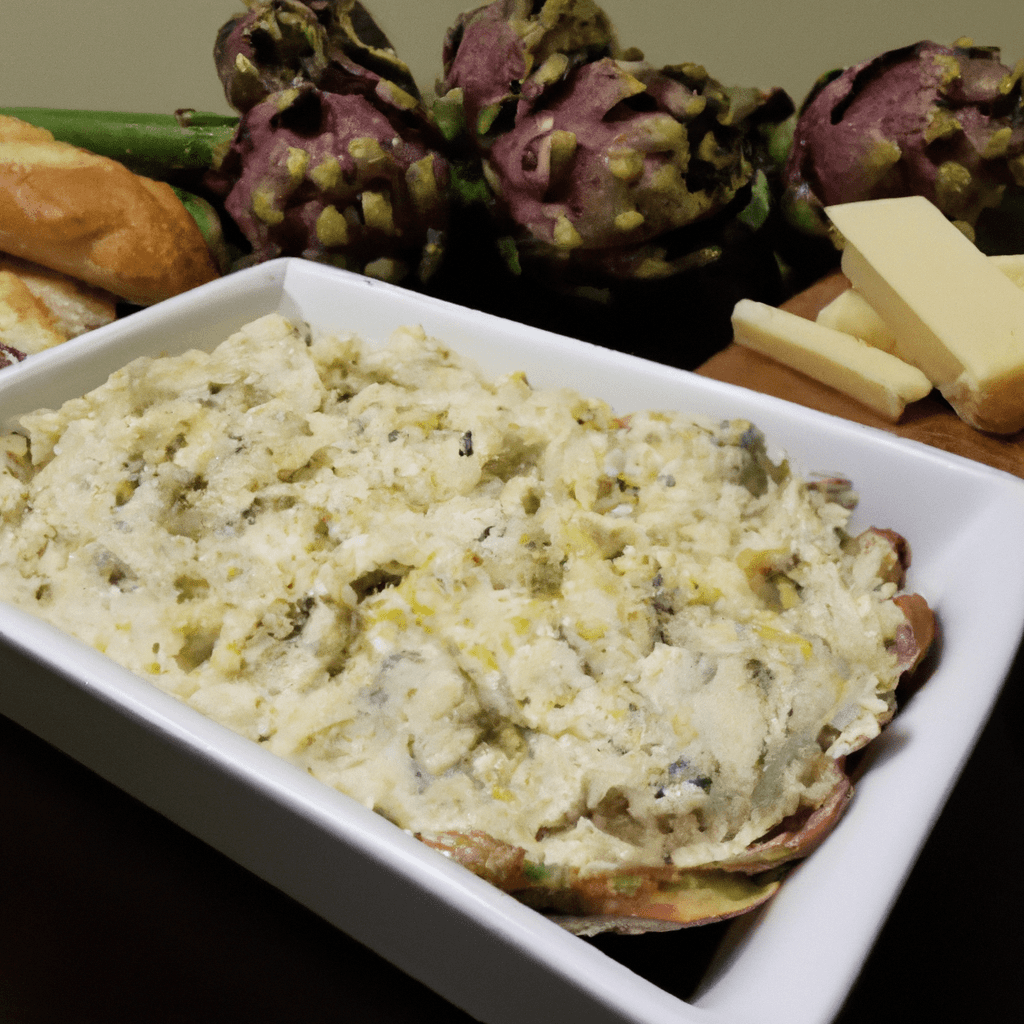 Delicious Artichoke Dip Recipe Representation of a cookedDelicious Artichoke Dip Recipe