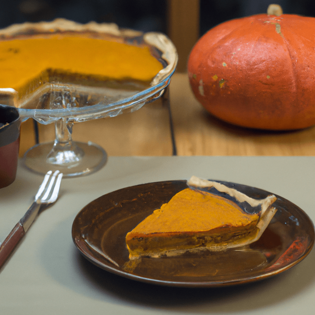 Delicious Crustless Pumpkin Pie Representation of a cookedDelicious Crustless Pumpkin Pie