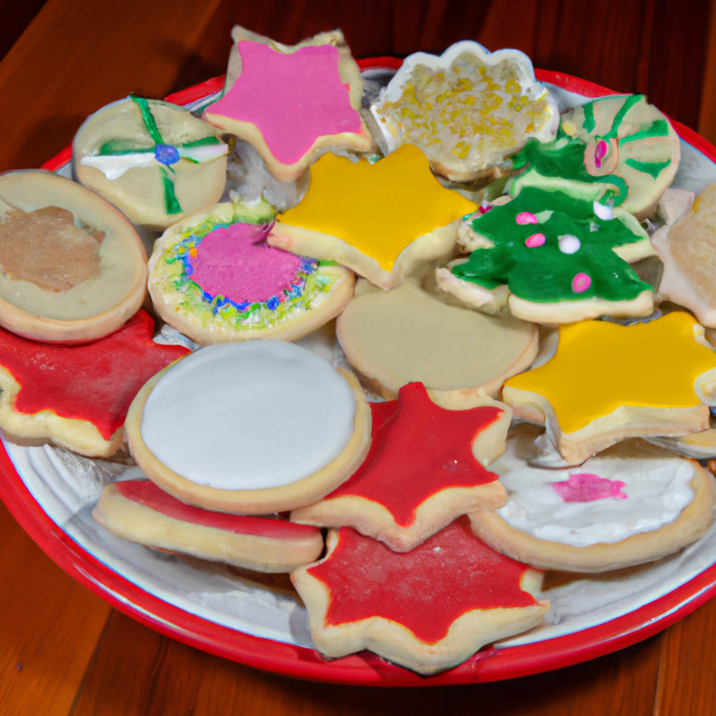 Delicious Diabetic Christmas Cut Out Cookies Representation of a cookedDelicious Diabetic Christmas Cut Out Cookies
