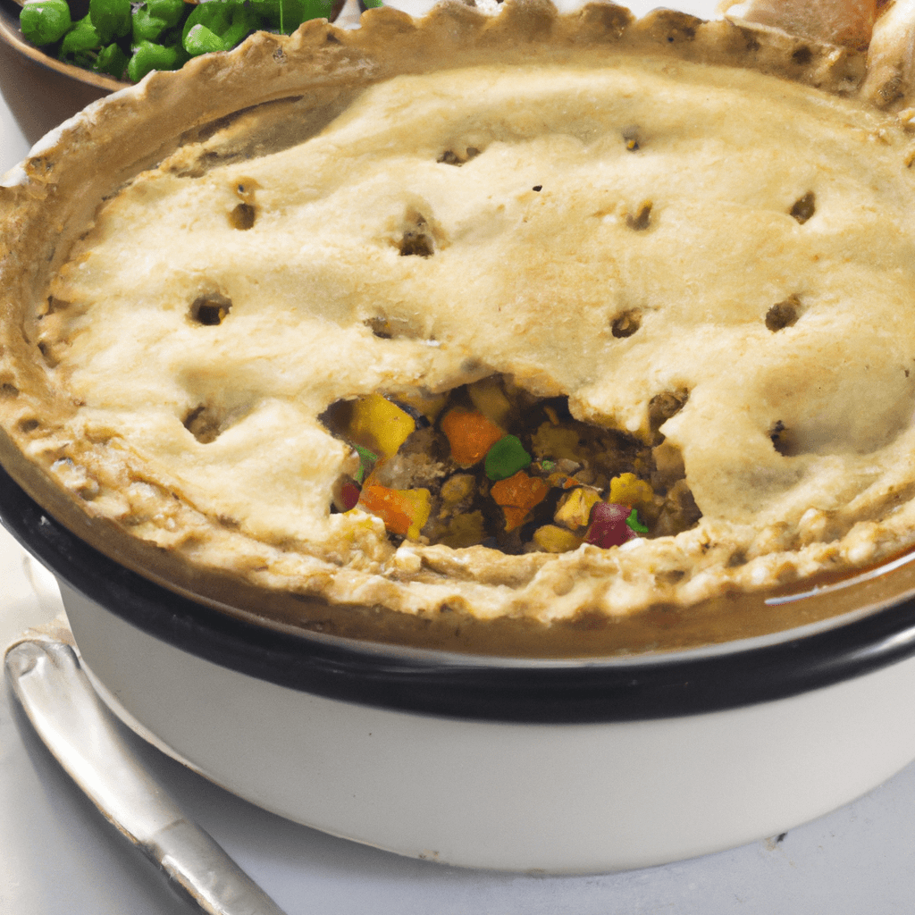 Delicious Homemade Gardeners Pie Representation of a cookedDelicious Homemade Gardeners Pie