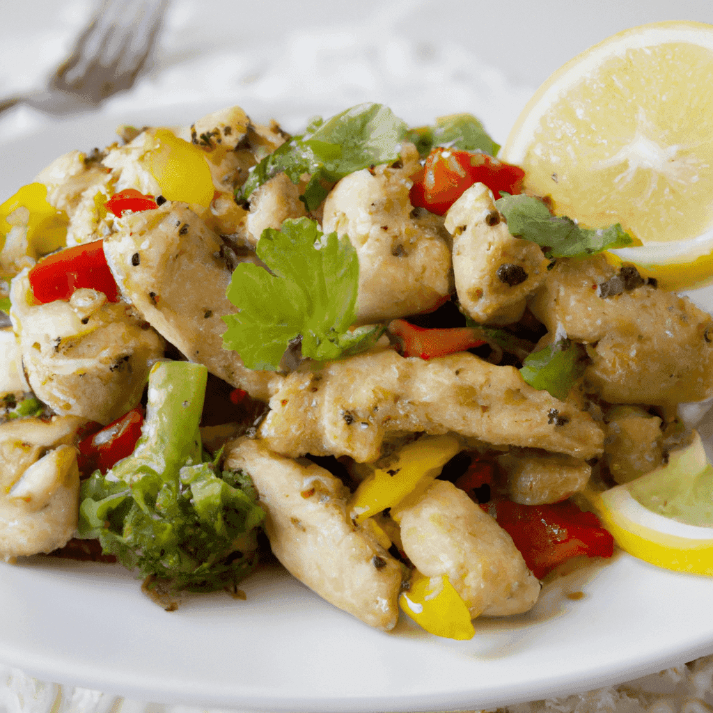 Delicious Lemon Chicken Stir-Fry