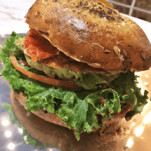 Grilled Great Grains Burger Representation of a cookedGrilled Great Grains Burger