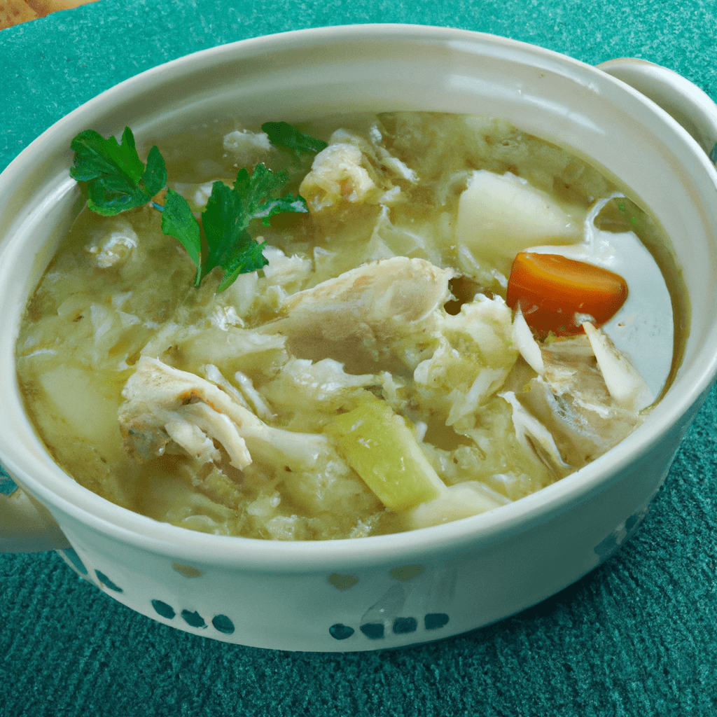 Hearty Chicken and Rice Soup Representation of a cookedHearty Chicken and Rice Soup