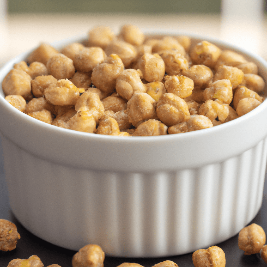 Israeli Chickpeas -A Delicious Vegan Snack Representation of a cookedIsraeli Chickpeas -A Delicious Vegan Snack