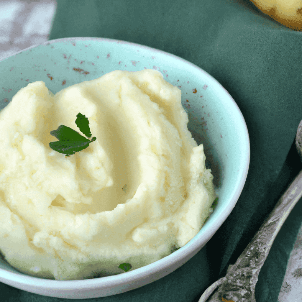 Light and Fluffy Celeriac Mashed Potatoes Representation of a cookedLight and Fluffy Celeriac Mashed Potatoes
