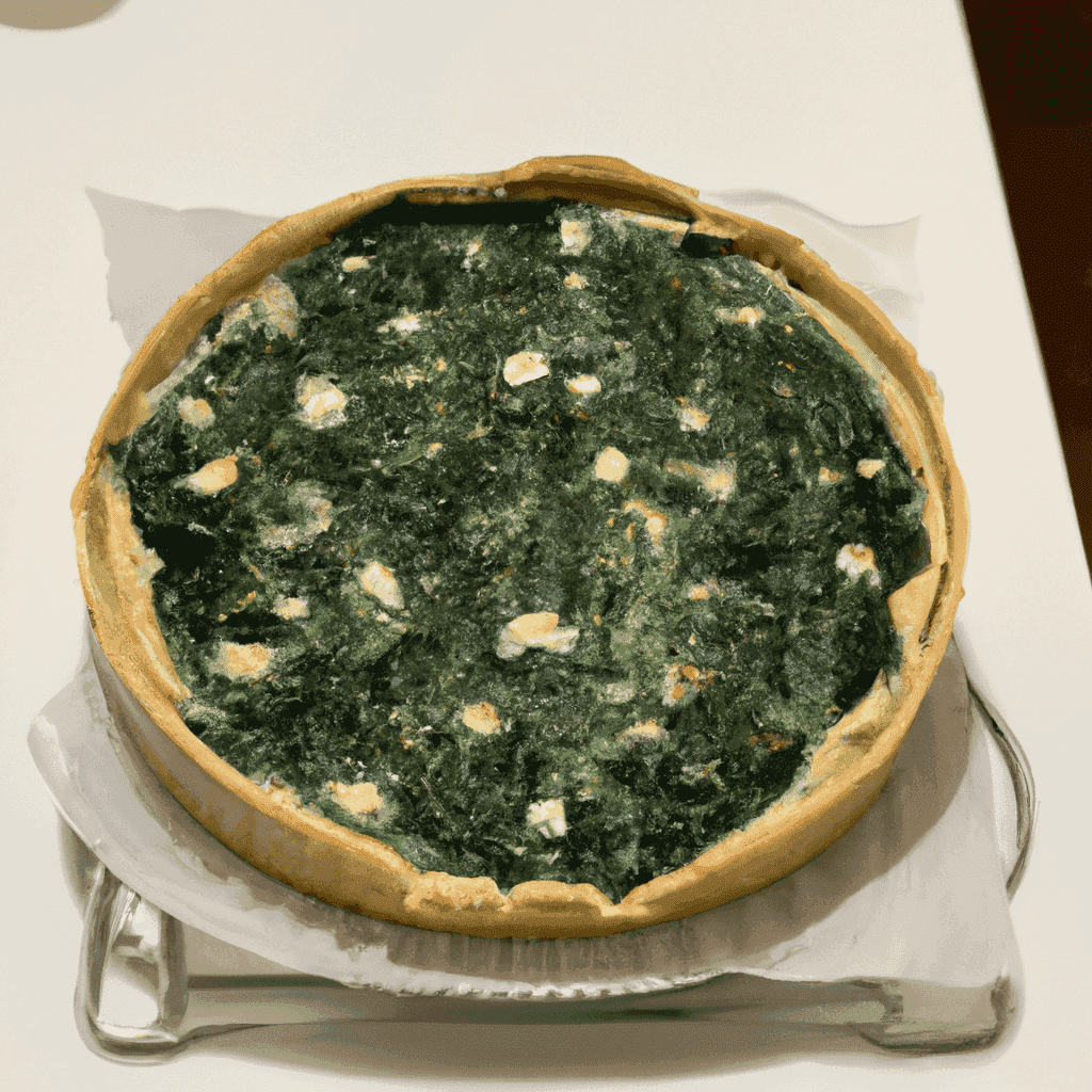 Light & Delicious Spinach Ricotta Pie Representation of a cookedLight & Delicious Spinach Ricotta Pie