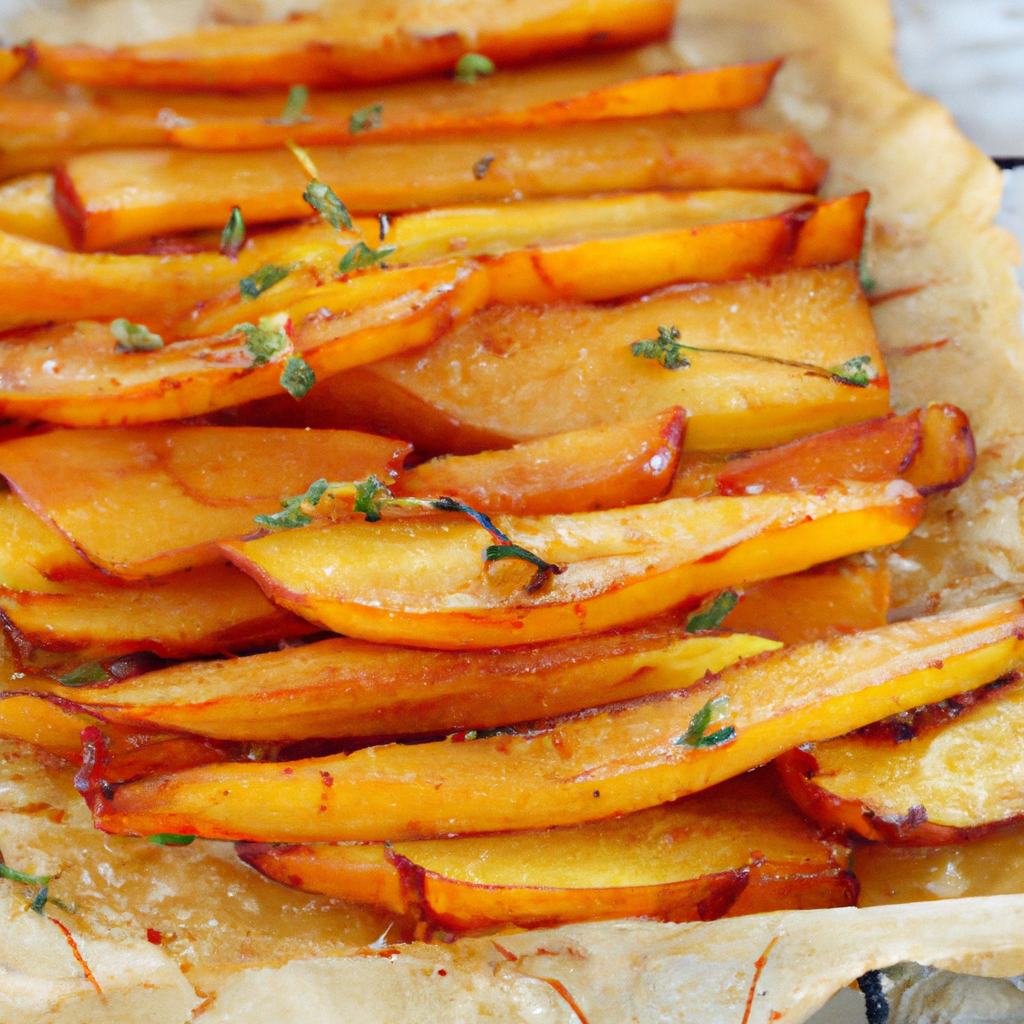 Oven-Baked Potato Strips – Crispy and Slightly Caramelized Representation of a cookedOven-Baked Potato Strips – Crispy and Slightly Caramelized