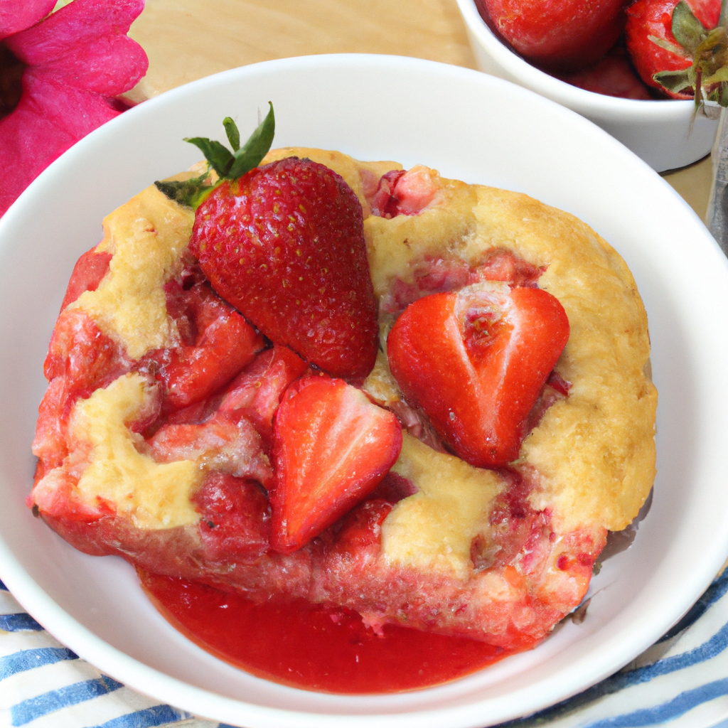Quick and Easy Microwave Strawberry Pie