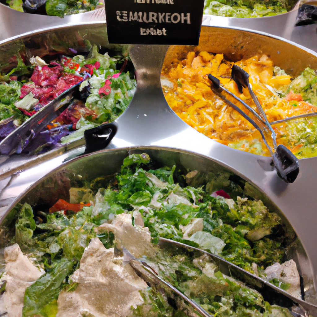 Salad Bar Salad: A Healthy Alternative to Heavy Dressings and Toppings