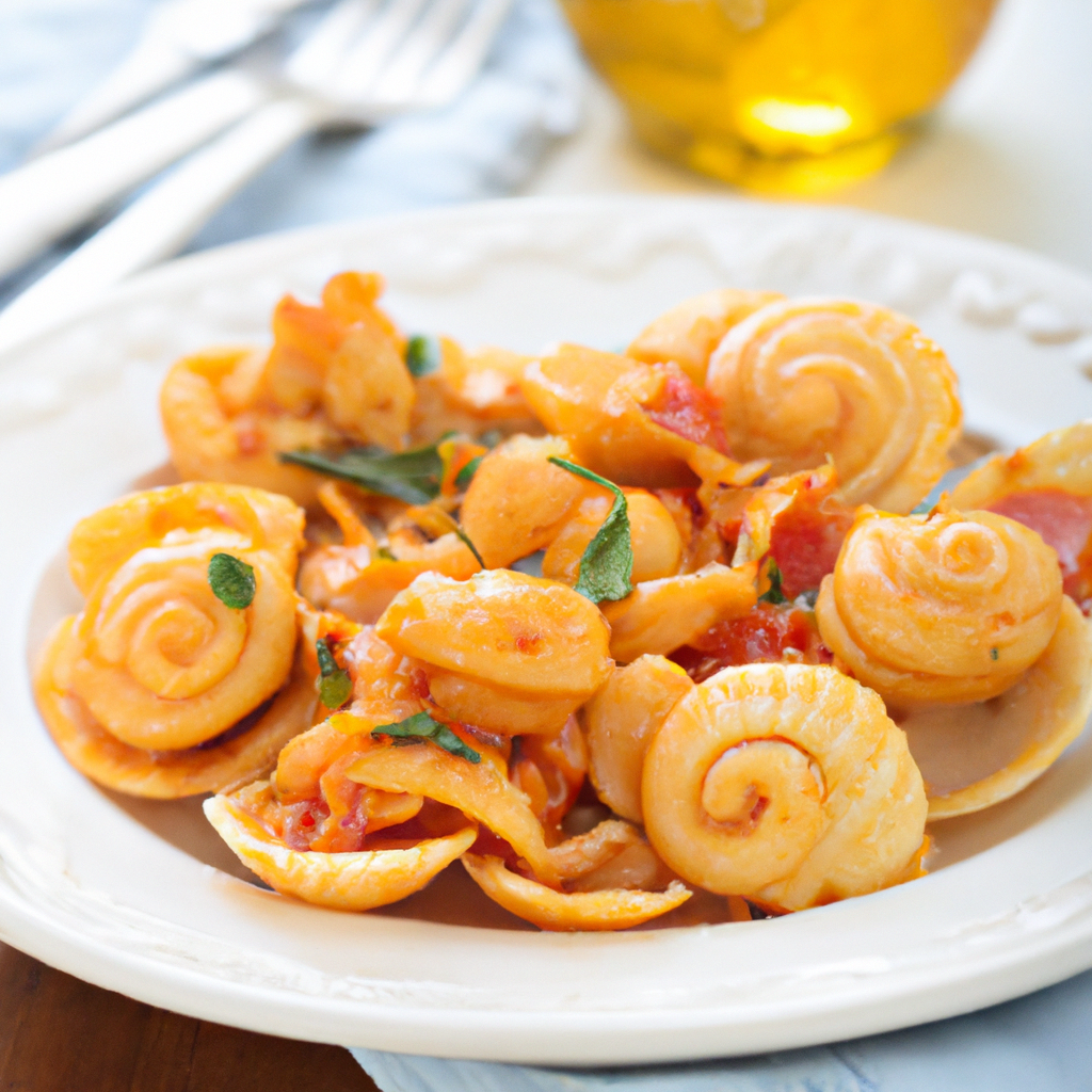 Scallop and Tomato Pasta Sauce – Delicious and Filling Meal Representation of a cookedScallop and Tomato Pasta Sauce – Delicious and Filling Meal