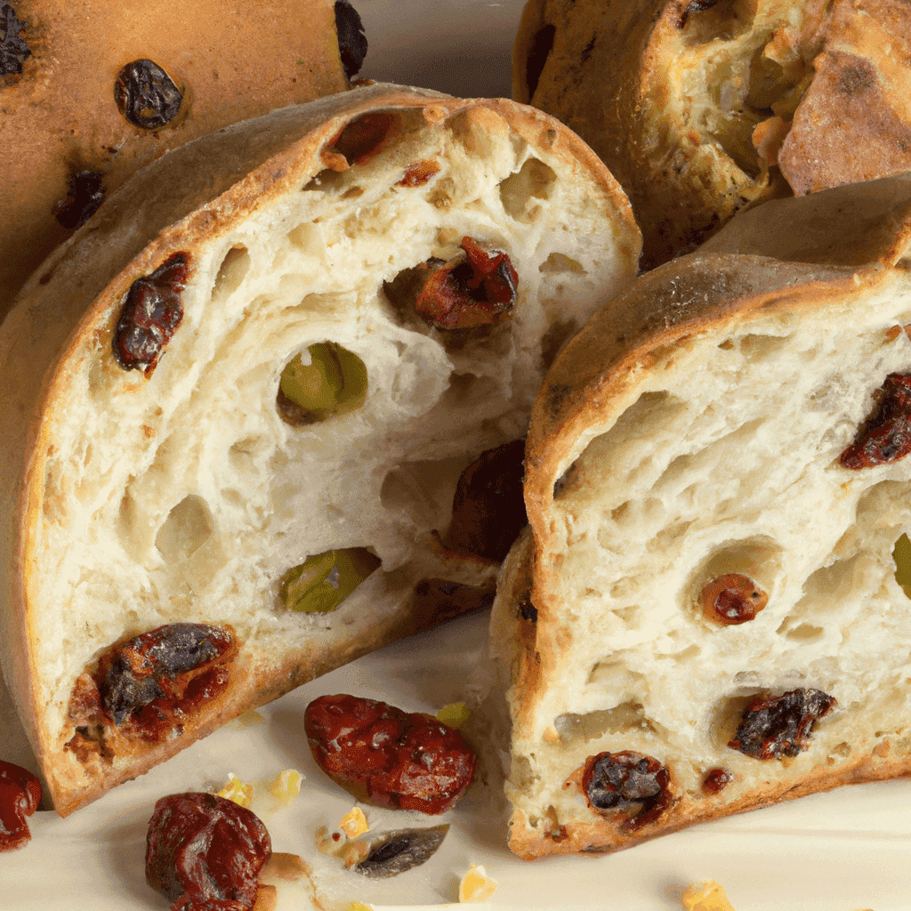 Sicilian Bread with Capers, Raisins and Sun-Dried Tomatoes