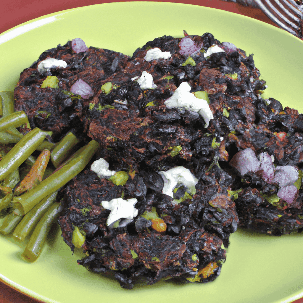 Southwestern-Style Black Bean Cakes Representation of a cookedSouthwestern-Style Black Bean Cakes
