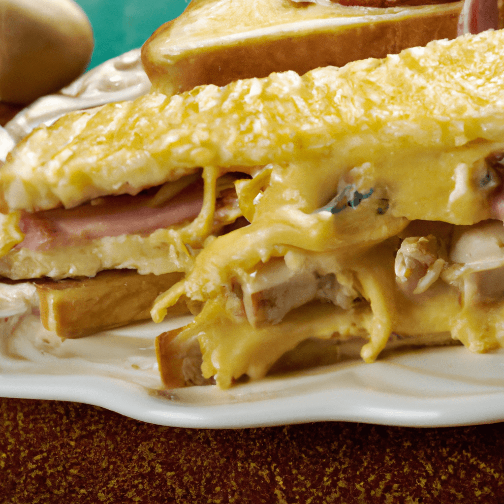 Tuna Melt With Bacon and Swiss Cheese Representation of a cookedTuna Melt With Bacon and Swiss Cheese