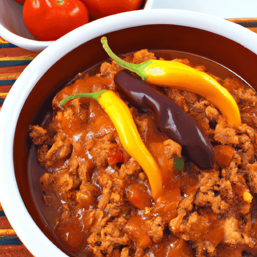 Turkey Chili Representation of a cookedTurkey Chili