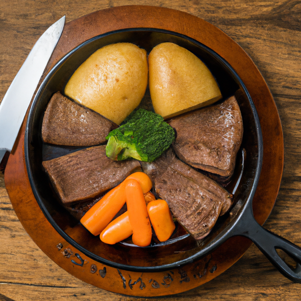 Delicious Chuck Wagon Beef Roast Representation of a cookedDelicious Chuck Wagon Beef Roast