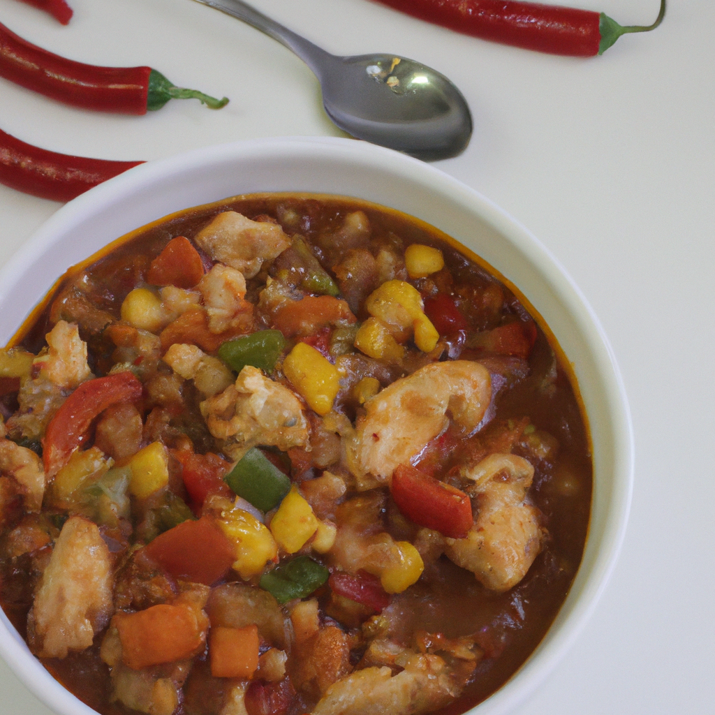 Delicious Heart Healthy Chicken Chili Representation of a cookedDelicious Heart Healthy Chicken Chili
