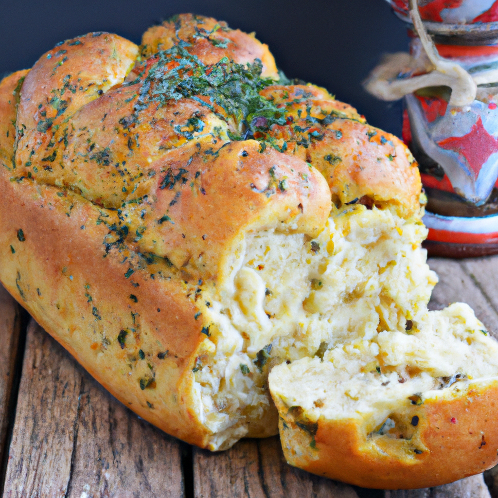 Delightful Dill Bread Boat