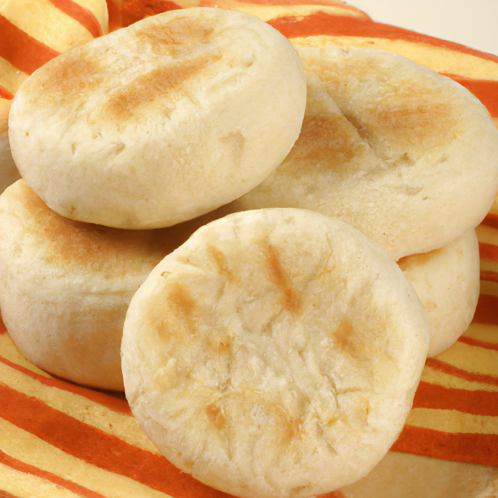 English Muffin Bread #5 Representation of a cookedEnglish Muffin Bread #5