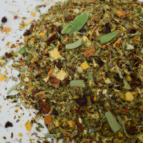 Herb and Citrus Blend – An Aromatic and Delicious Condiment Representation of a cookedHerb and Citrus Blend – An Aromatic and Delicious Condiment