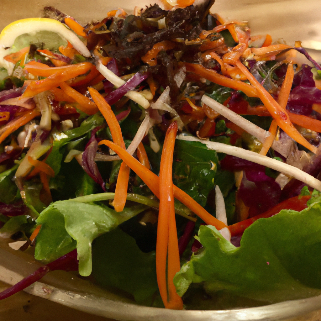 Sante Thai Veggie Salad Representation of a cookedSante Thai Veggie Salad