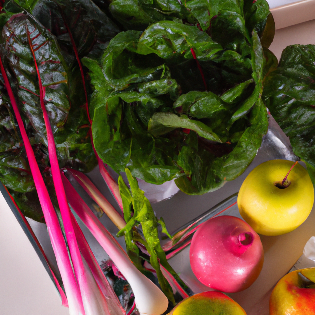 Swiss Chard With Onions – Variations with Fruits Representation of a cookedSwiss Chard With Onions – Variations with Fruits