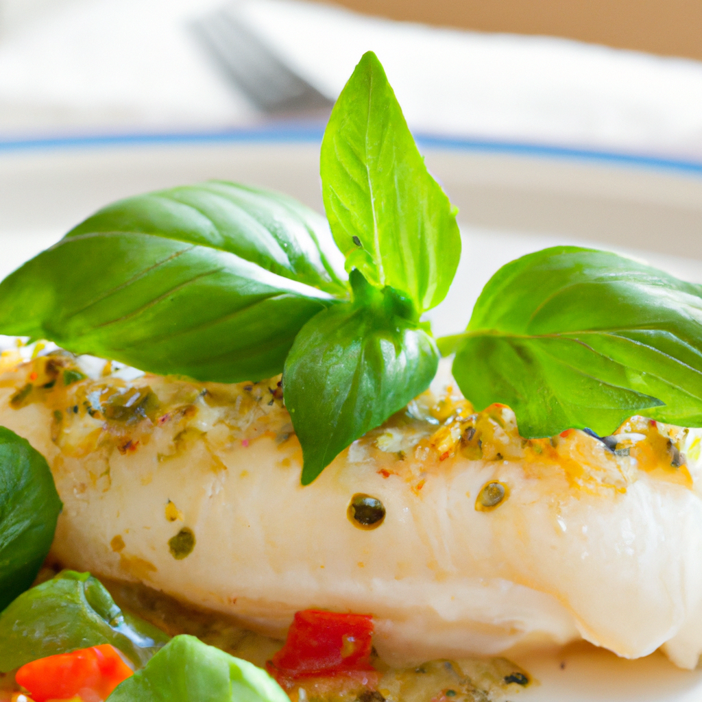 Basil Baked Cod – A Healthy and Delicious Recipe Representation of a cookedBasil Baked Cod – A Healthy and Delicious Recipe