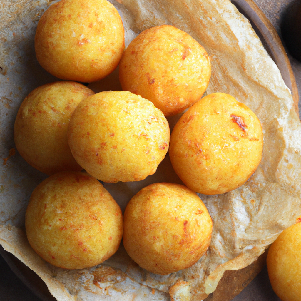 Crispy Baked Golden Potato Balls