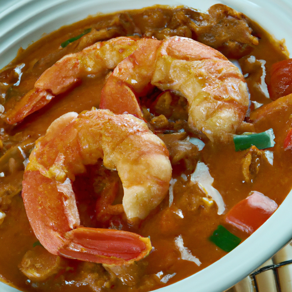 Shrimp Etouffee- A Delicious Creole and Cajun Dish Representation of a cookedShrimp Etouffee- A Delicious Creole and Cajun Dish