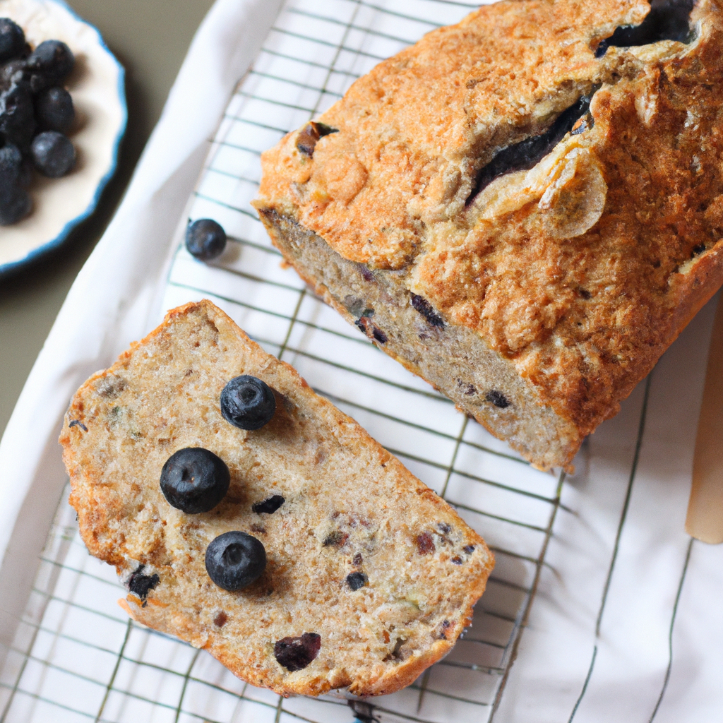 Blueberry Oatmeal Bread #2 Representation of a cookedBlueberry Oatmeal Bread #2