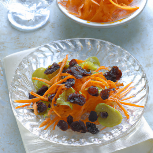Carrot Raisin Salad Representation of a cookedCarrot Raisin Salad