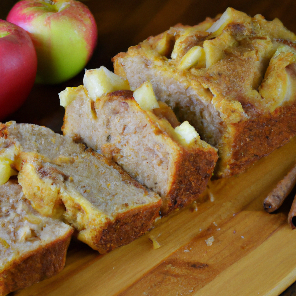 Delicious Applesauce Cinnamon Bread