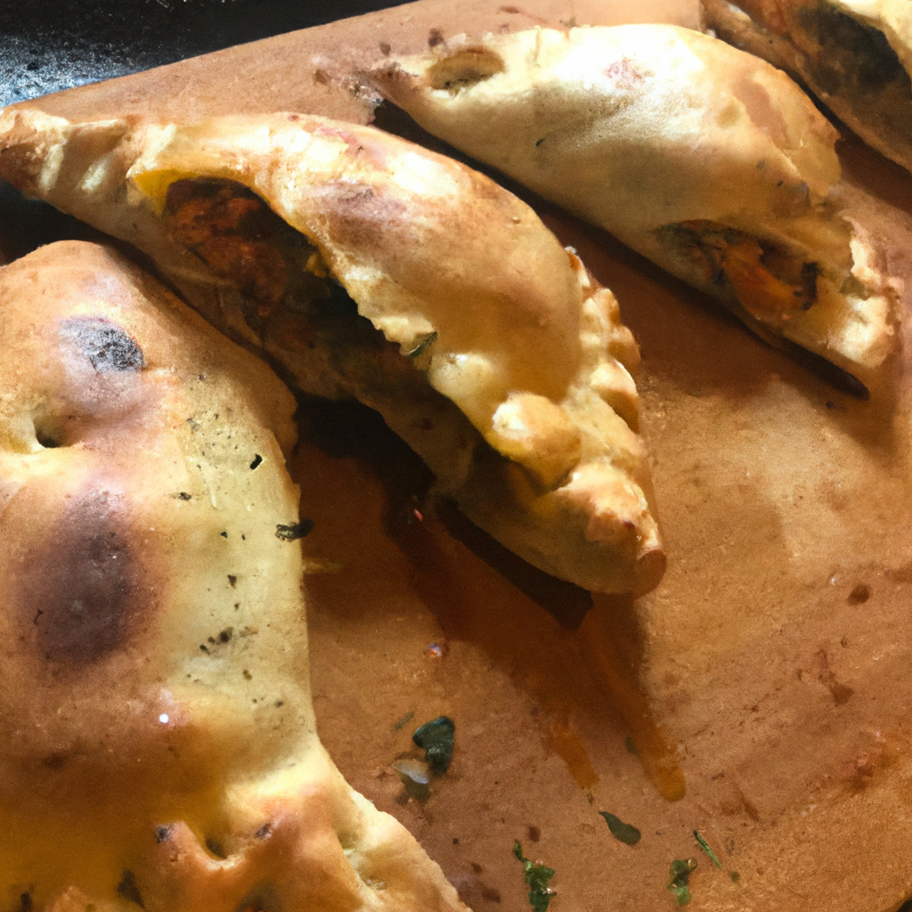 Delicious Homemade Calzones #2 Representation of a cookedDelicious Homemade Calzones #2