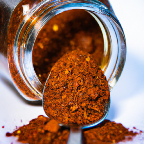 Homemade Firehouse Hot Chili Powder Representation of a cookedHomemade Firehouse Hot Chili Powder