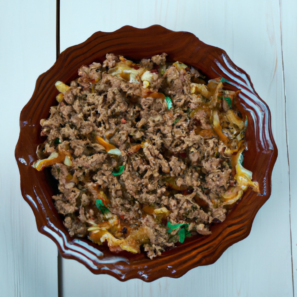 Homemade Ground Beef Helper Mix Recipe Representation of a cookedHomemade Ground Beef Helper Mix Recipe