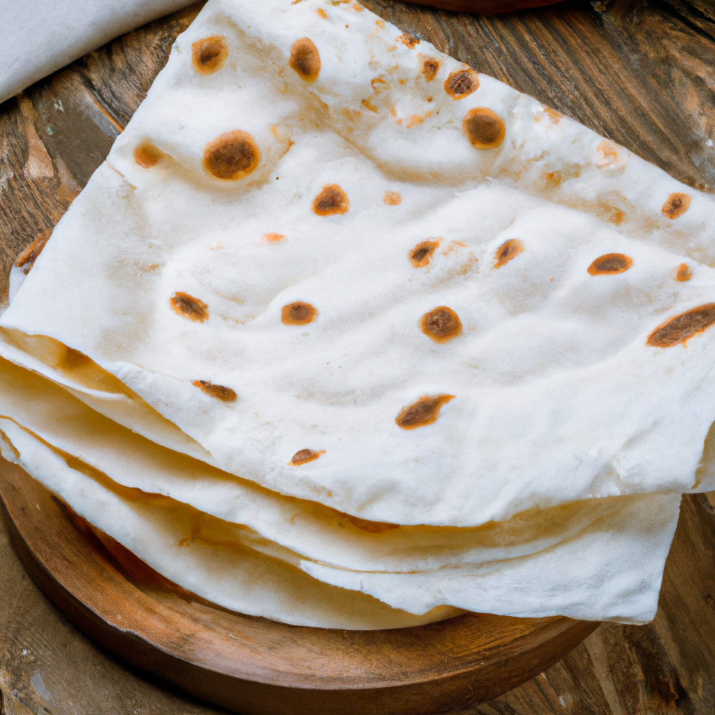 Lavash (Crispy Flat Bread) Representation of a cookedLavash (Crispy Flat Bread)