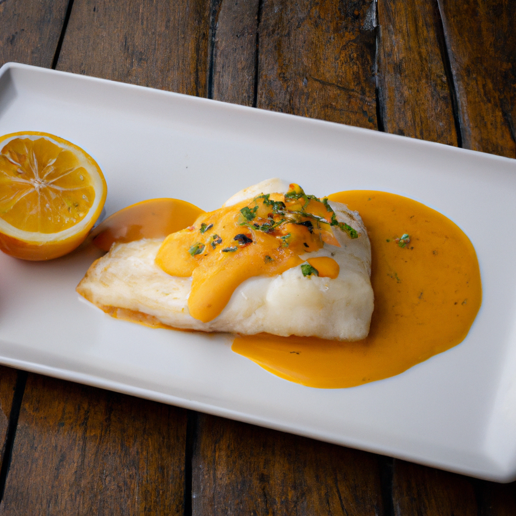 Orange Roughy with Orange Sauce