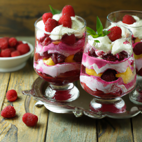 Razzleberry Trifle – Delicious Fruit Dessert Representation of a cookedRazzleberry Trifle – Delicious Fruit Dessert