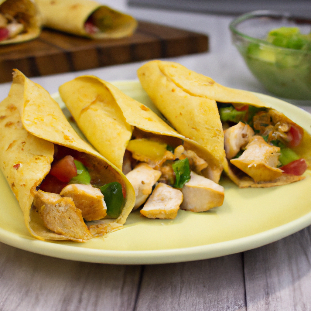 Rolled Chicken Tacos - A Delicious Mexican Recipe