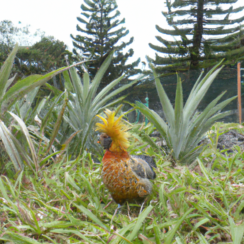 Tropical Pineapple Chicken Representation of a cookedTropical Pineapple Chicken